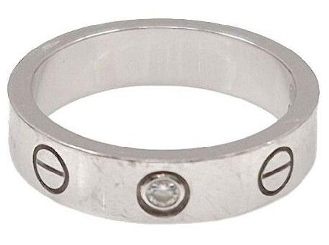 Cartier Diamond Love Ring Weiß