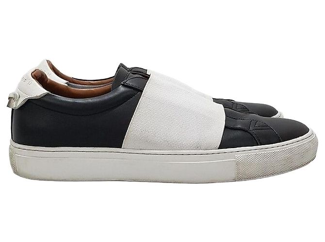 Givenchy Baskets à bandes pour hommes Noir