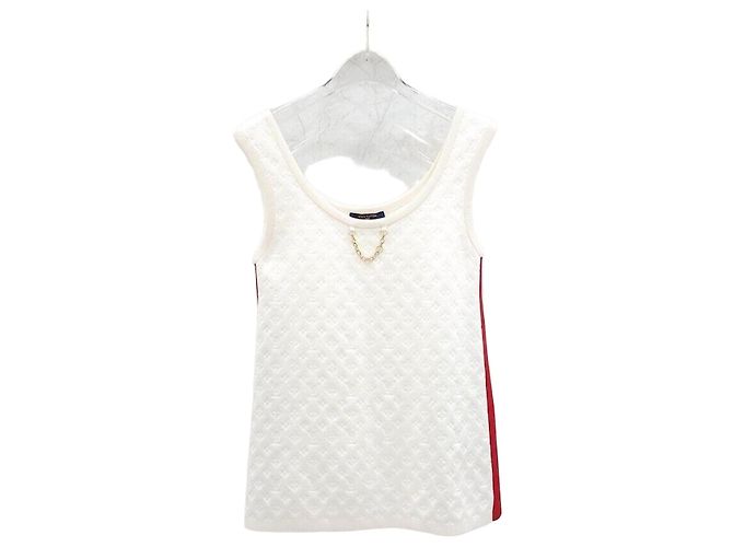 Louis Vuitton Canotta Monogram Sporty Argento