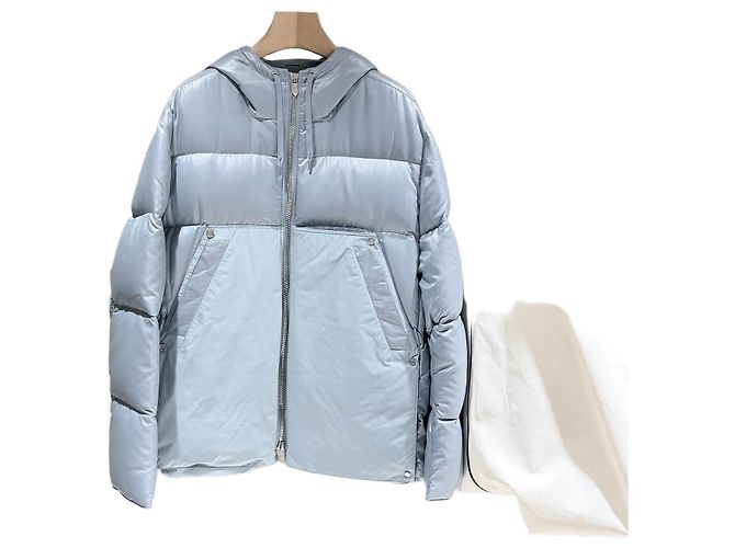 Hermès Down Padded Jacket Blue 