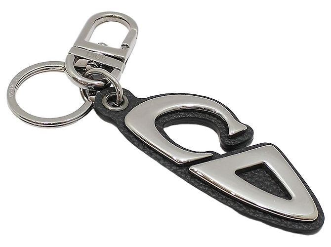 Dior Bag Charm Keyring Holder Black