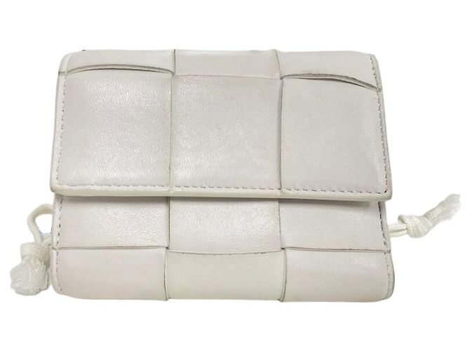 Cartera Bottega Veneta Blanco