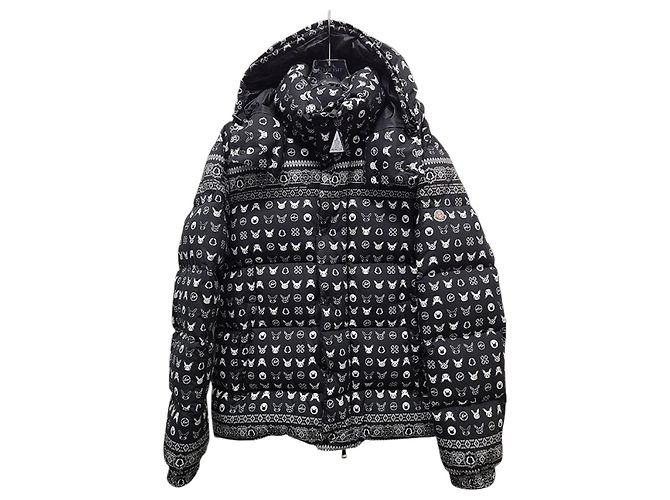 Moncler Fragment Genius Pikachu Down Jacket Black