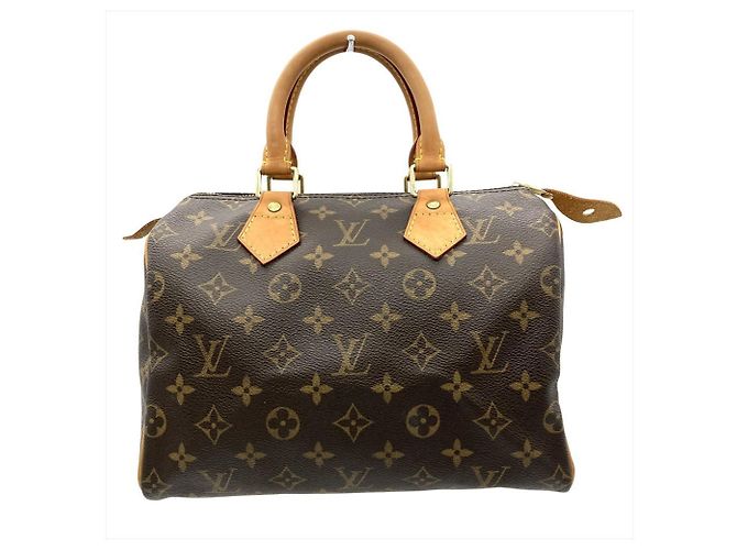 Bolso Louis Vuitton Speedy 25 Monogram Castaño Monograma