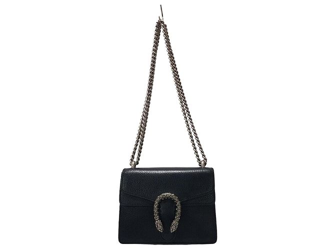 Gucci Bolsa transversal Dionysus com corrente Preto