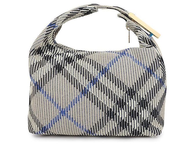 Burberry Borsa Tote Duffel Peg Medium Marrone 