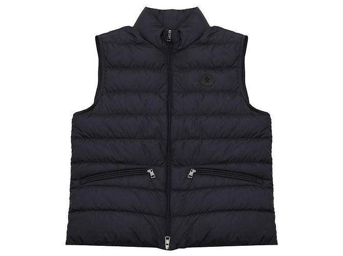 Moncler Gänsefeder-Weste Blau