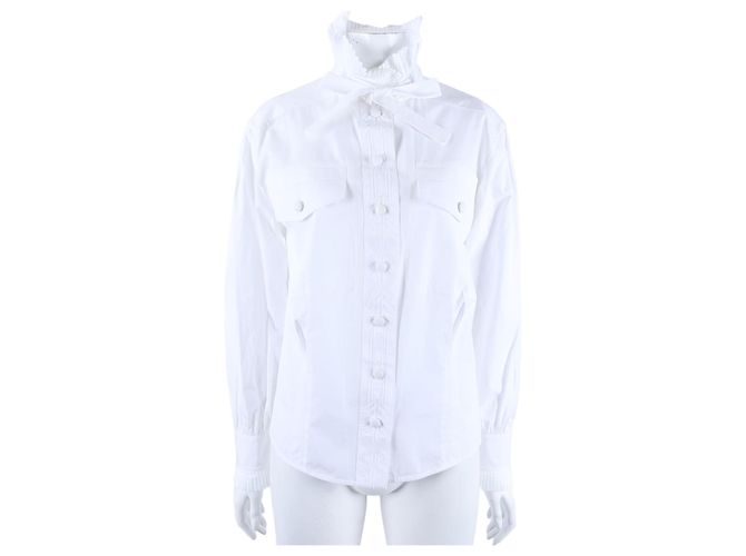 Louis Vuitton Blusa de manga comprida Branco