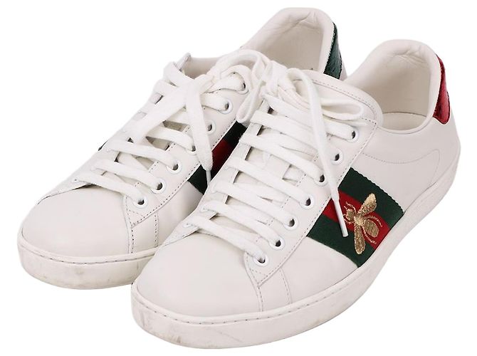 Gucci Side Bee Ace Sneaker Weiß