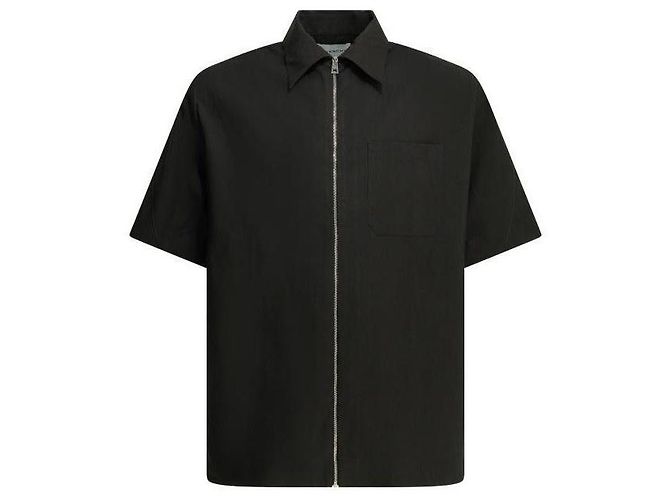 Givenchy Camicia Couture Seam Zip Nero 