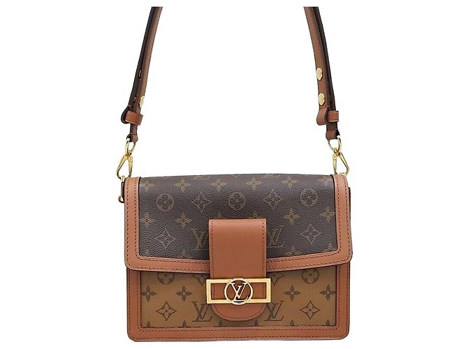 Louis Vuitton Borsa a Spalla Monogram Dolphin MM Reverse Multicolore