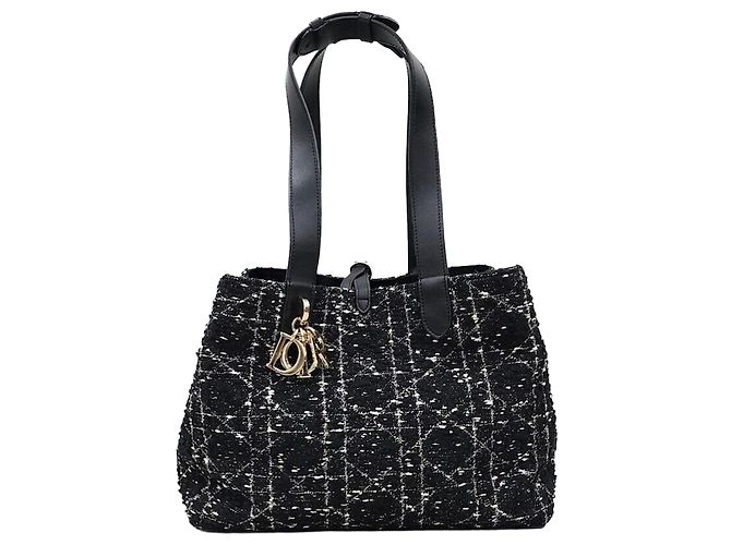 Dior Tweed Canage Touche Medium Multicolore