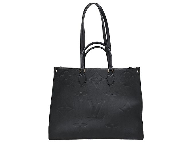 Louis Vuitton Bolsa Tote Monogram Empreinte Onthego GM Preto