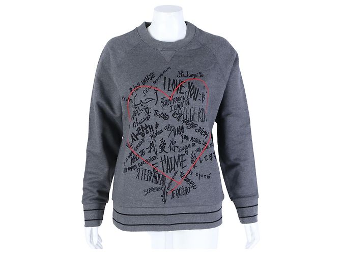 Dior Sweatshirt mit langen Ärmeln Braun 