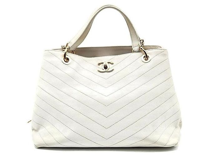 Chanel Borsa a mano e a tracolla con catena Chevron Multicolore