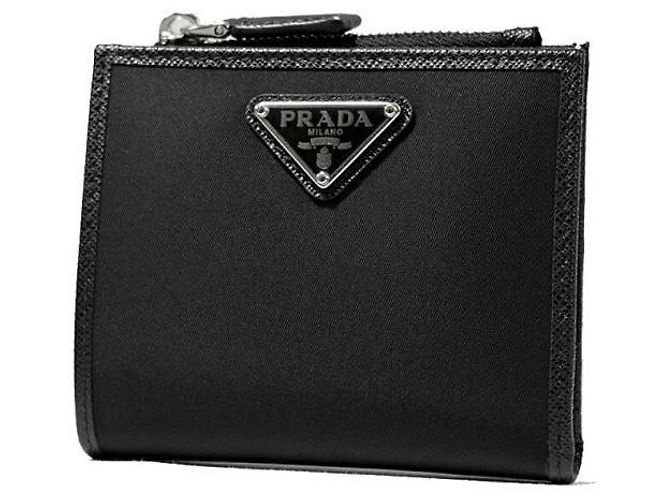 Prada Portafoglio in nylon Nero