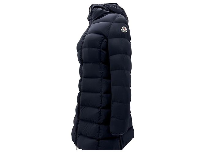 Moncler GIE Steppjacke Lang Schwarz