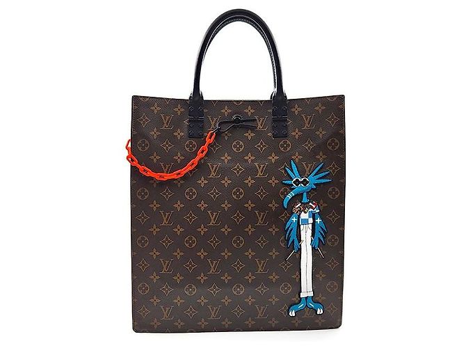 Louis Vuitton Sac Plat Monogram Virgil Abloh Noir