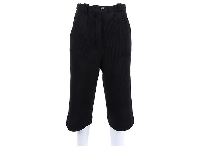 Chanel Half Pants Black