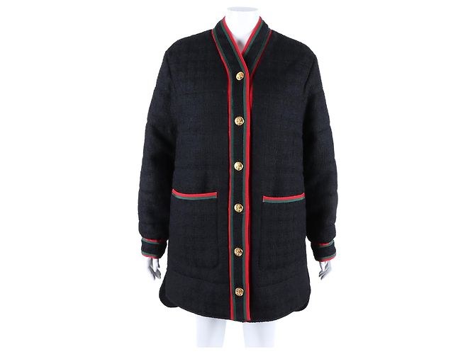 Gucci Giacca imbottita in tweed
