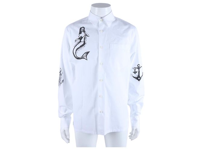 Camicia a maniche lunghe Prada