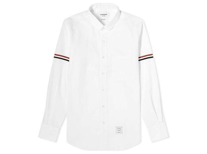Thom Browne Camicia Sicut d'Or con dettaglio bracciale Bianco