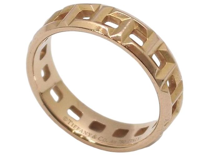 Tiffany & Co Breiter Ring True in Roségold Größe Pink