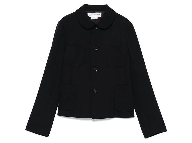 Comme Des Garcons Wool Gabardine Jacket