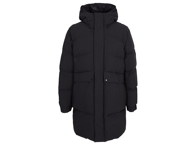 Moncler Abio Men Long Down Jacket Black