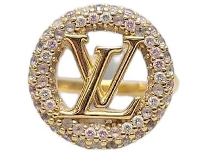 Louis Vuitton Anello LV Louise Trezo D'oro