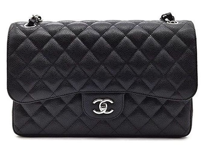 Chanel Caviar Classic Jumbo Noir