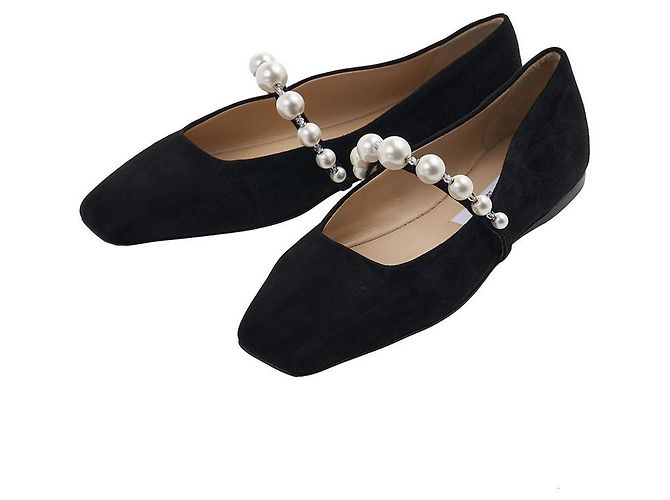 Jimmy Choo Flat Suede Shoes Multiple colors