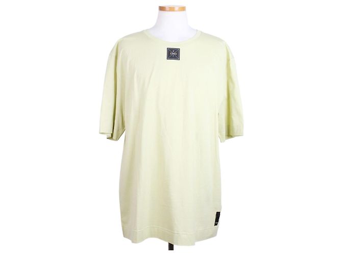 Fendi Green Jersey T-Shirt XL Grün