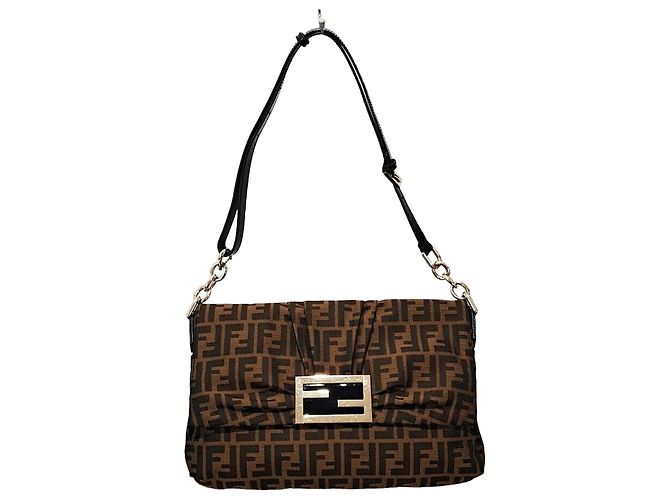 Fendi Borsa a tracolla Juka Marrone