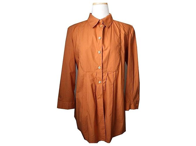 Marni Camicia Arancione Bruciato