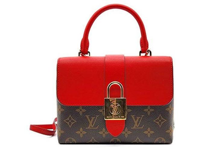 Louis Vuitton Monogram Rocky BB Red