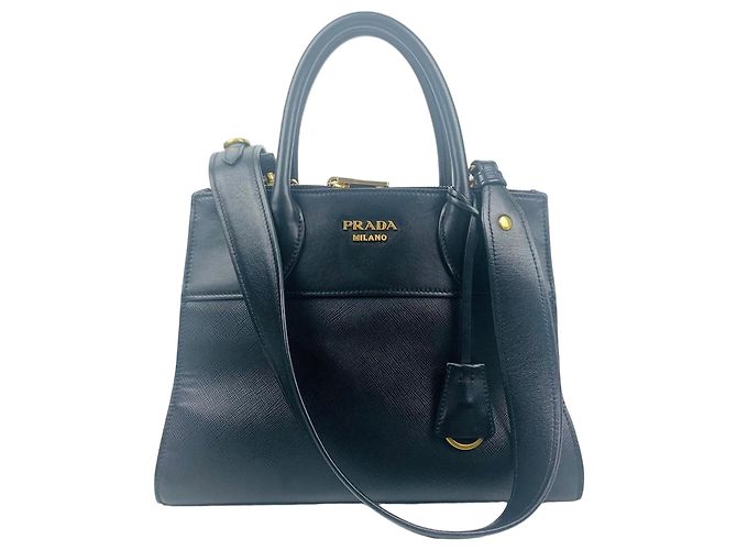 Prada Sac City en cuir Saffiano Multicolore