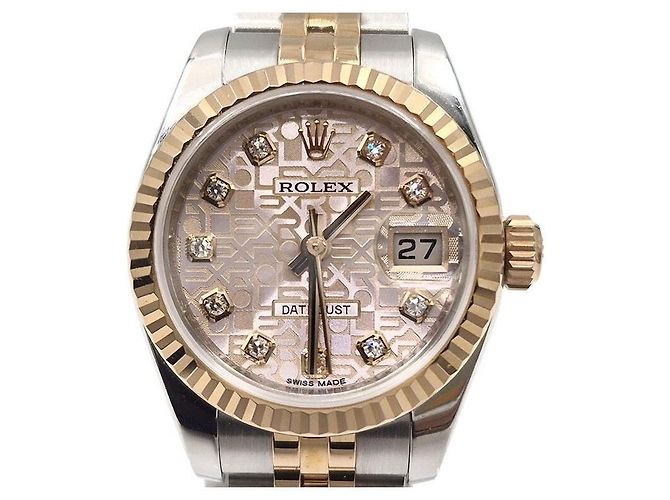 Rolex Reloj Datejust Diamond Combination Rosa