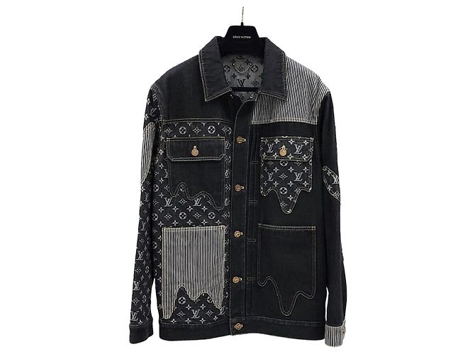 Louis Vuitton Nigo Crazy Denim Workwear Jacket Multiple colors
