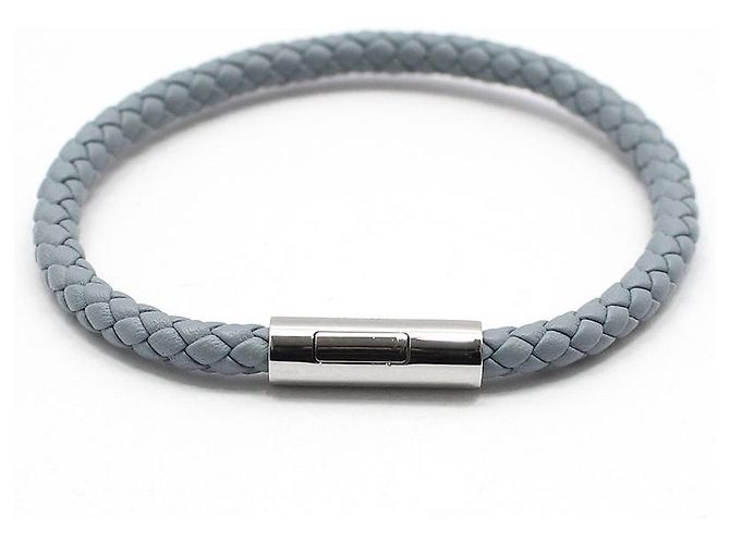 Hermès Blue Lang Goliath Leather Bracelet