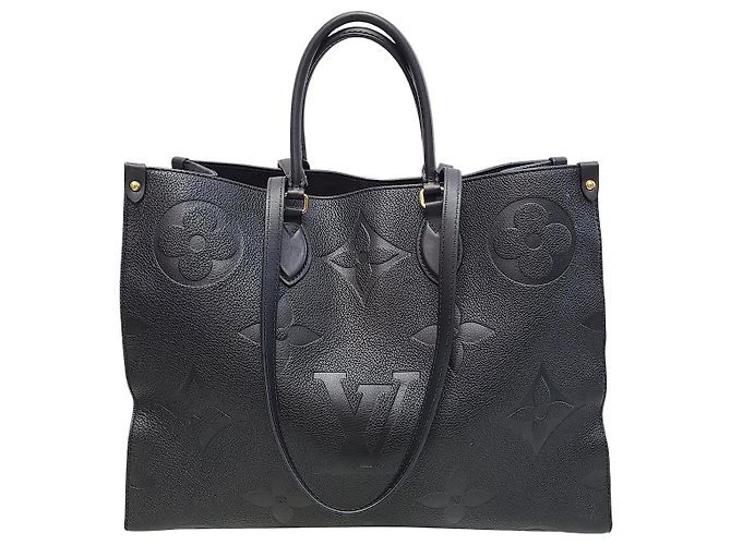 Louis Vuitton Sac cabas Onthego en monogramme Empreinte noir