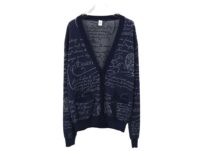 Berluti Wollstrickjacke Schwarz 