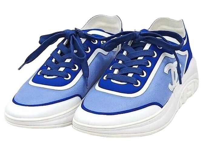 Chanel Mesh Lycra Sneaker