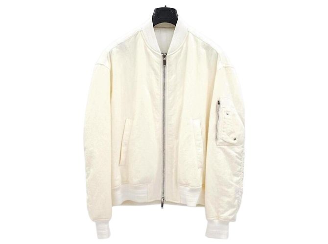 Dior Cactus Jack Bomberjacke mit besticktem Logo Silber