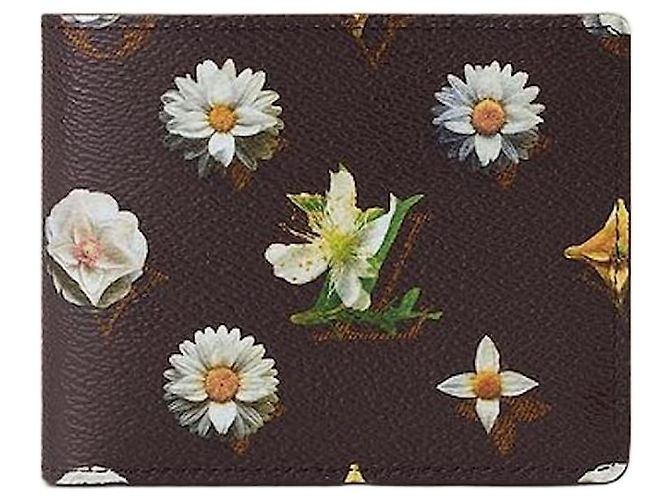 Slender Louis Vuitton Portafoglio sottile Marrone
