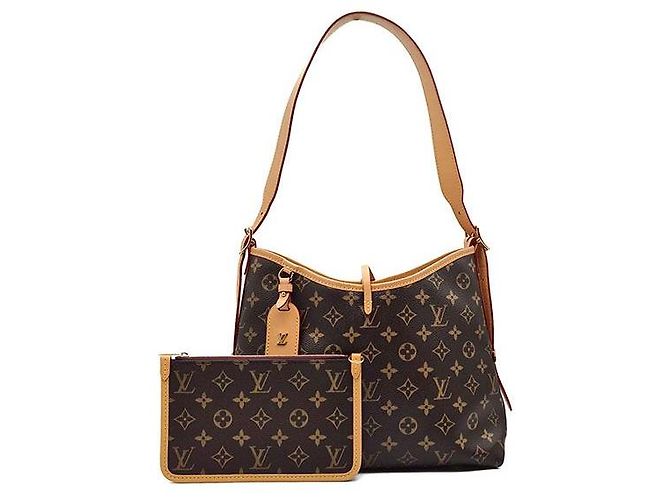 Louis Vuitton Monogram Carryall PM Marrone