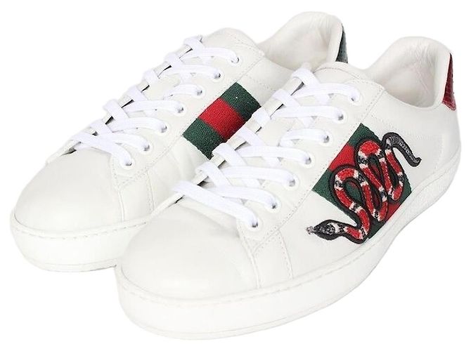 Gucci Baskets Ace brodées Multicolore
