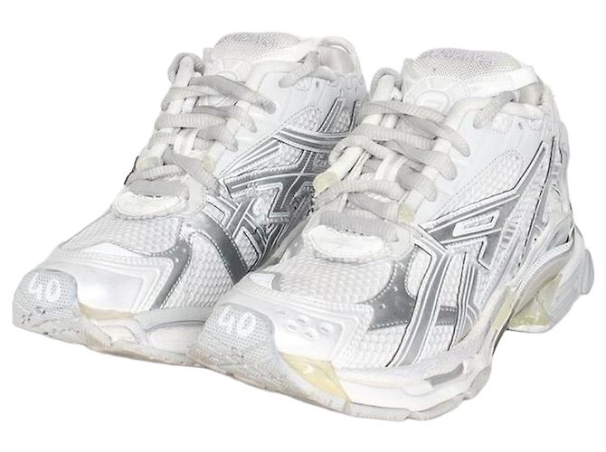 Balenciaga Baskets Runner Argent Argenté