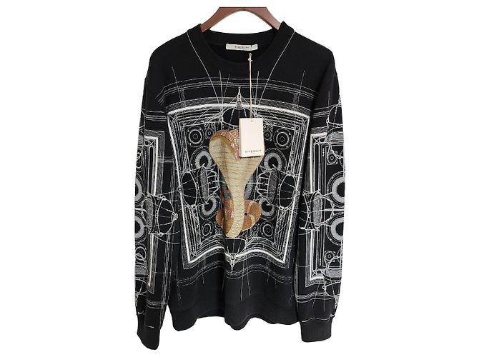 Givenchy Black Snake Sweatshirt