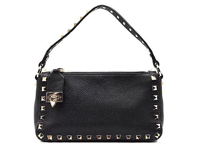 Valentino Borsa a tracolla piccola Rockstud Nero